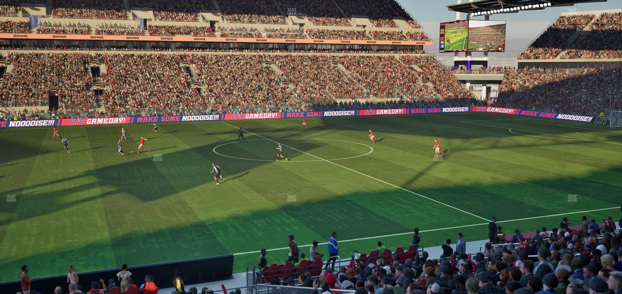 BMO Field - Section West Suite 20 Seat View