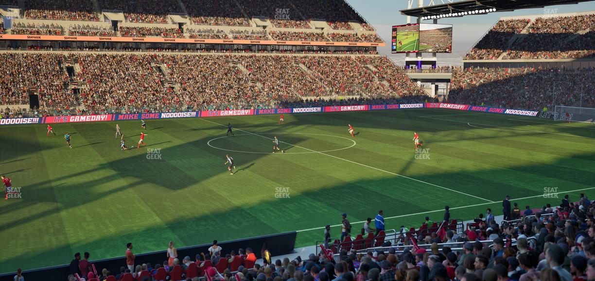 BMO Field - Section West Suite 21 Seat View