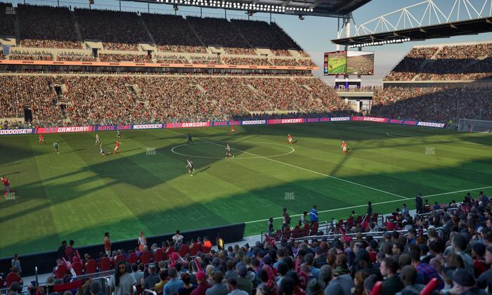 BMO Field - Section West Suite 21 Seat View