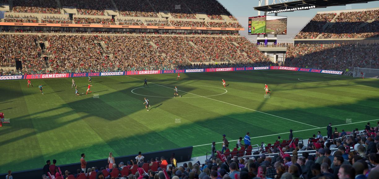 BMO Field - Section West Suite 21 Seat View