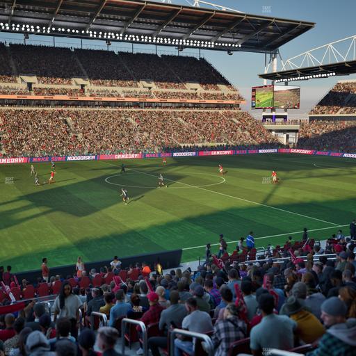 BMO Field - Section West Suite 21 Seat View