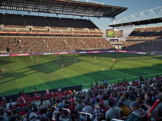 BMO Field - Section West Suite 21 Seat View