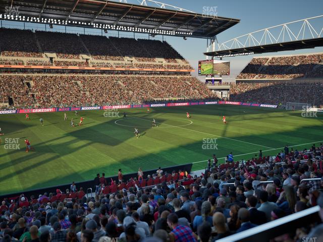 BMO Field - Section West Suite 22 Seat View