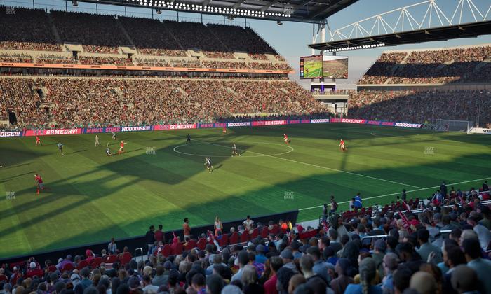 BMO Field - Section West Suite 22 Seat View