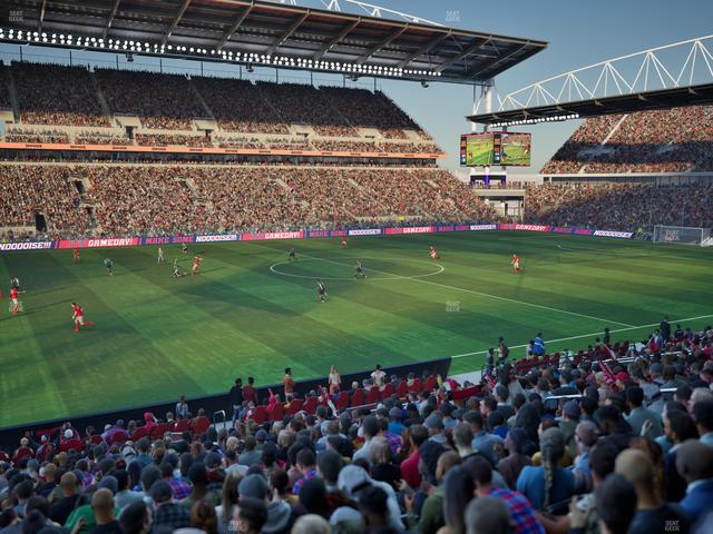 BMO Field - Section West Suite 22 Seat View