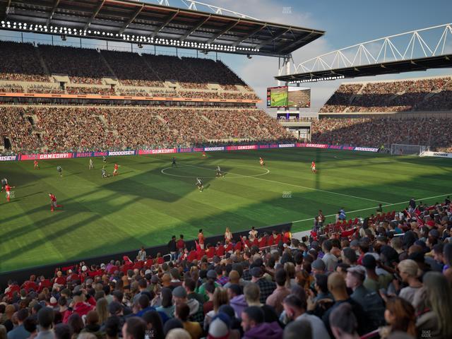 BMO Field - Section West Suite 23 Seat View