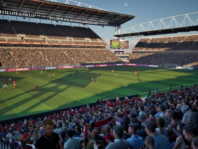 BMO Field - Section West Suite 24 Seat View