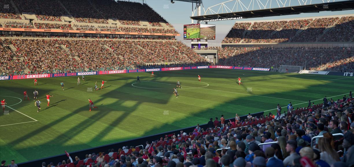 BMO Field - Section West Suite 25 Seat View