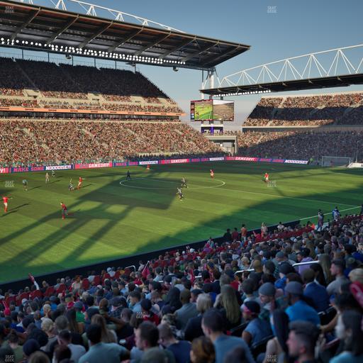 BMO Field - Section West Suite 25 Seat View