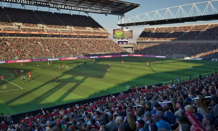 BMO Field - Section West Suite 25 Seat View