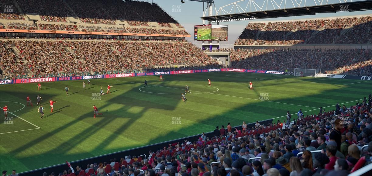 BMO Field - Section West Suite 25 Seat View