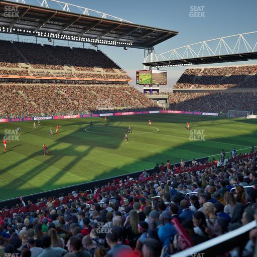 BMO Field - Section West Suite 25 Seat View