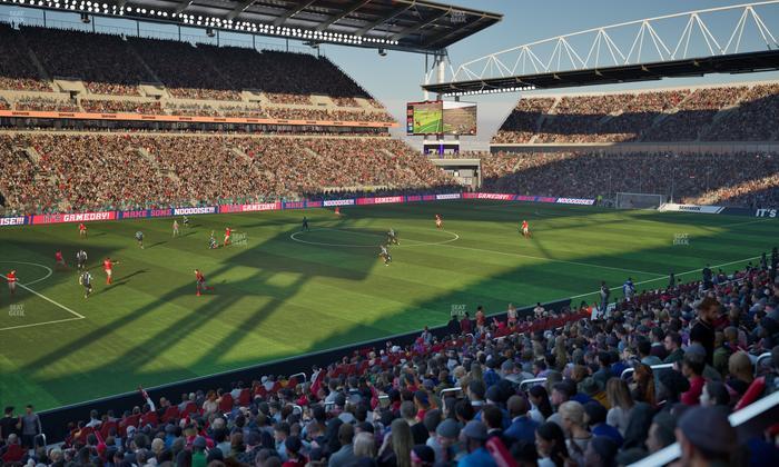 BMO Field - Section West Suite 25 Seat View