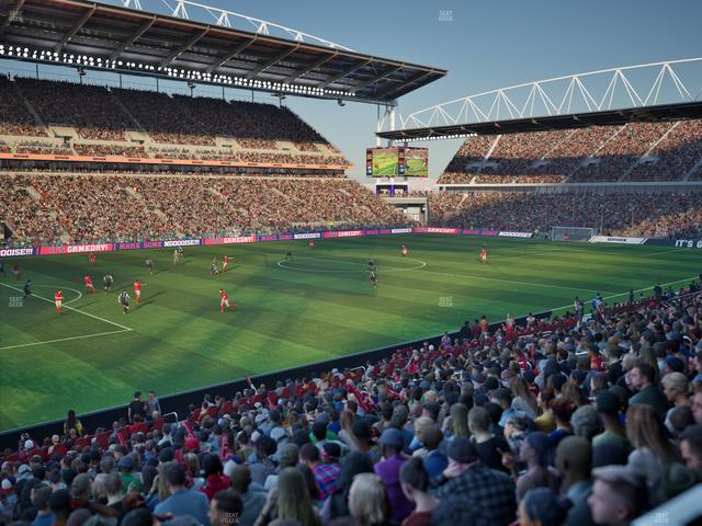 BMO Field - Section West Suite 26 Seat View