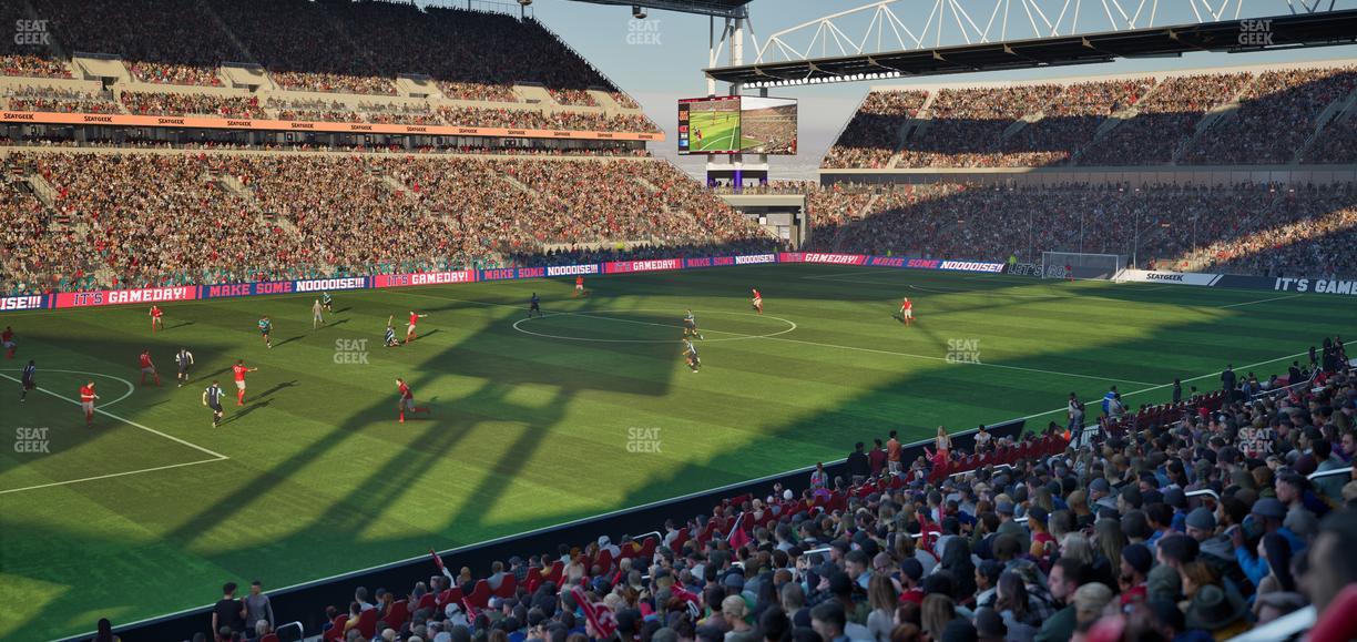 BMO Field - Section West Suite 26 Seat View