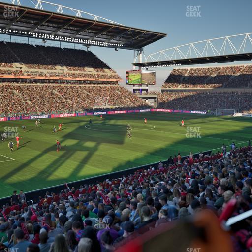 BMO Field - Section West Suite 26 Seat View