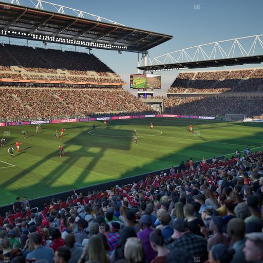 BMO Field - Section West Suite 26 Seat View