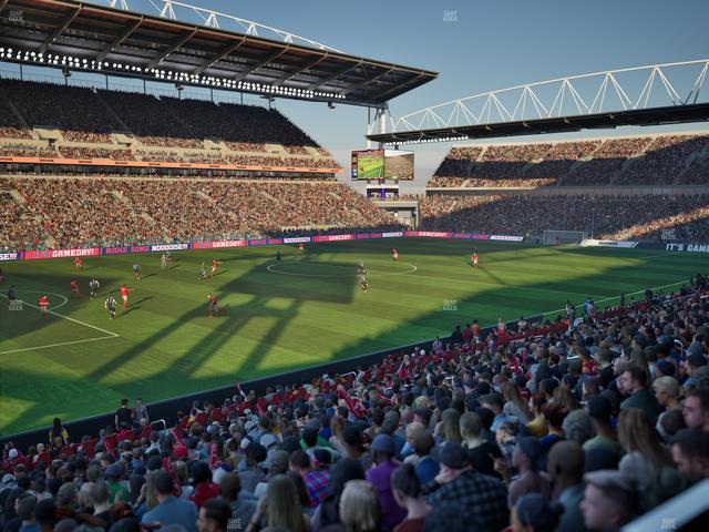 BMO Field - Section West Suite 26 Seat View
