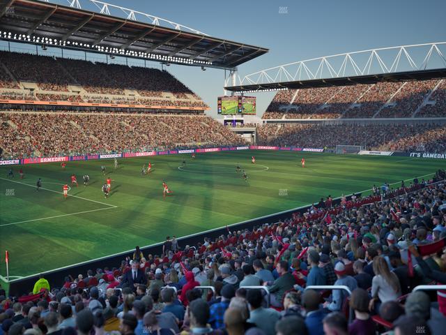 BMO Field - Section West Suite 27 Seat View
