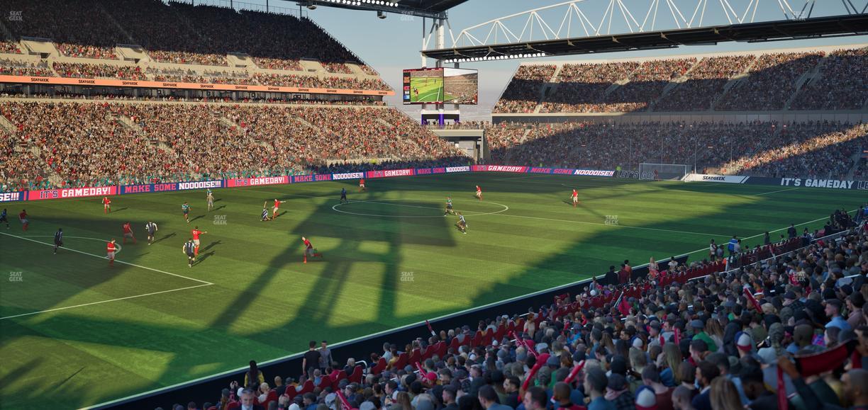 BMO Field - Section West Suite 27 Seat View