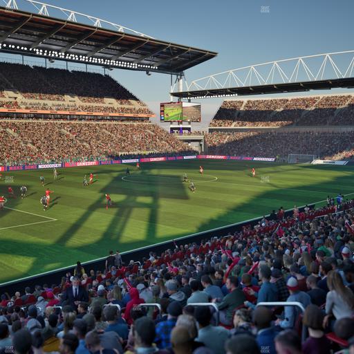 BMO Field - Section West Suite 27 Seat View