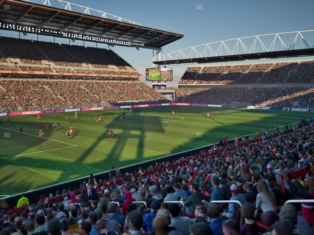 BMO Field - Section West Suite 27 Seat View