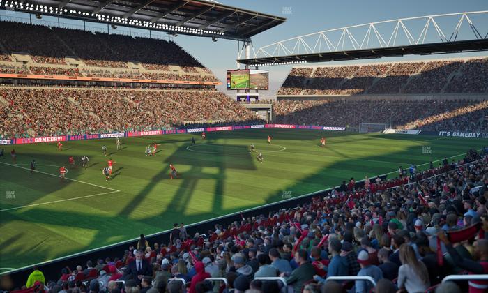 BMO Field - Section West Suite 27 Seat View