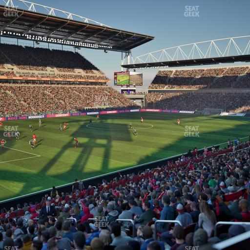 BMO Field - Section West Suite 27 Seat View