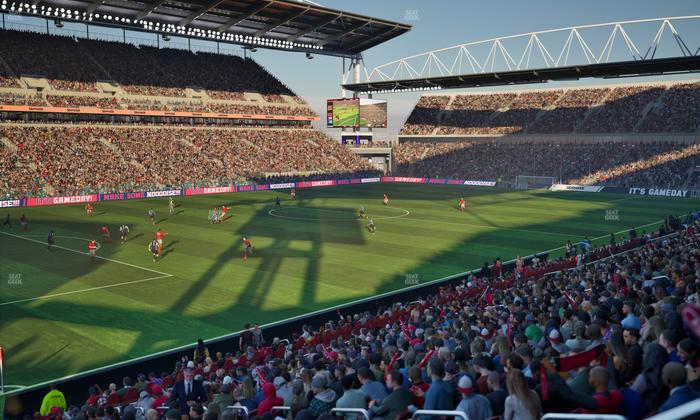 BMO Field - Section West Suite 27 Seat View