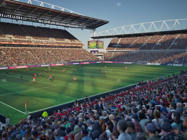BMO Field - Section West Suite 28 Seat View