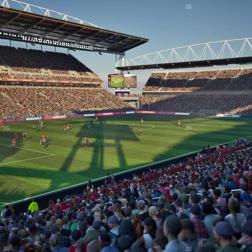 BMO Field - Section West Suite 28 Seat View