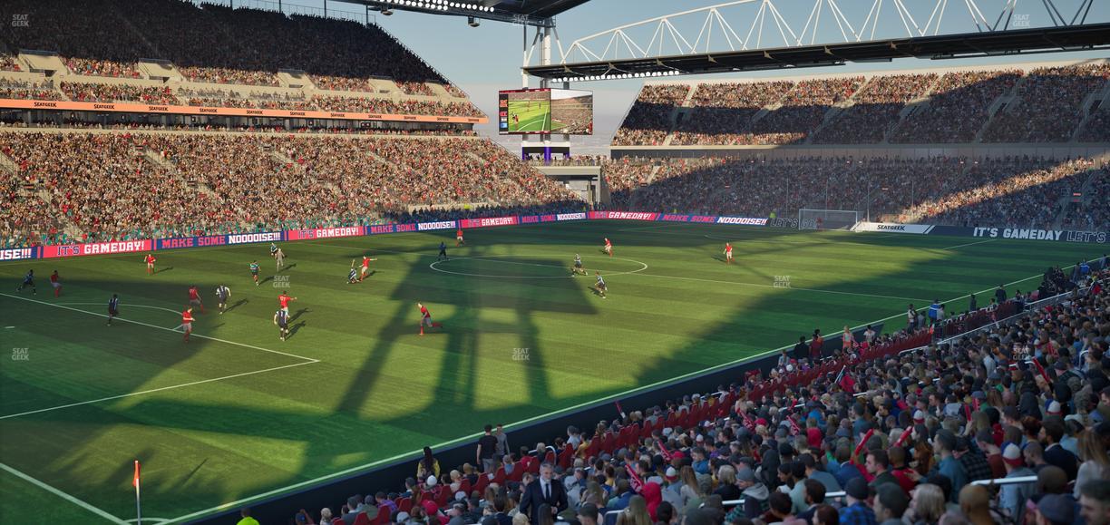 BMO Field - Section West Suite 28 Seat View