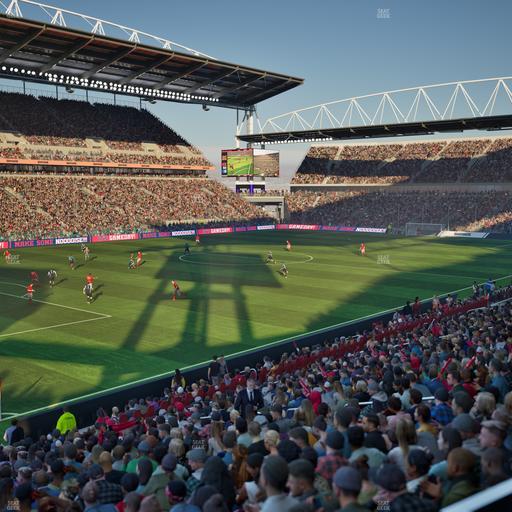 BMO Field - Section West Suite 28 Seat View