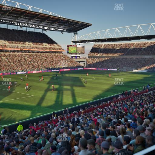 BMO Field - Section West Suite 28 Seat View