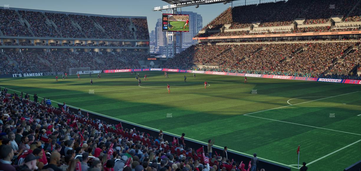 BMO Field - Section West Suite 3 Seat View