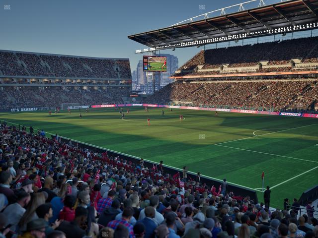 BMO Field - Section West Suite 3 Seat View