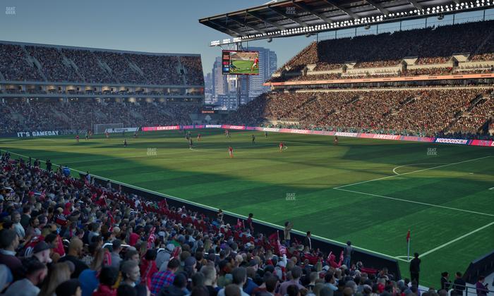 BMO Field - Section West Suite 3 Seat View