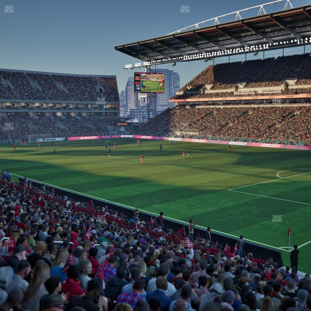 BMO Field - Section West Suite 3 Seat View