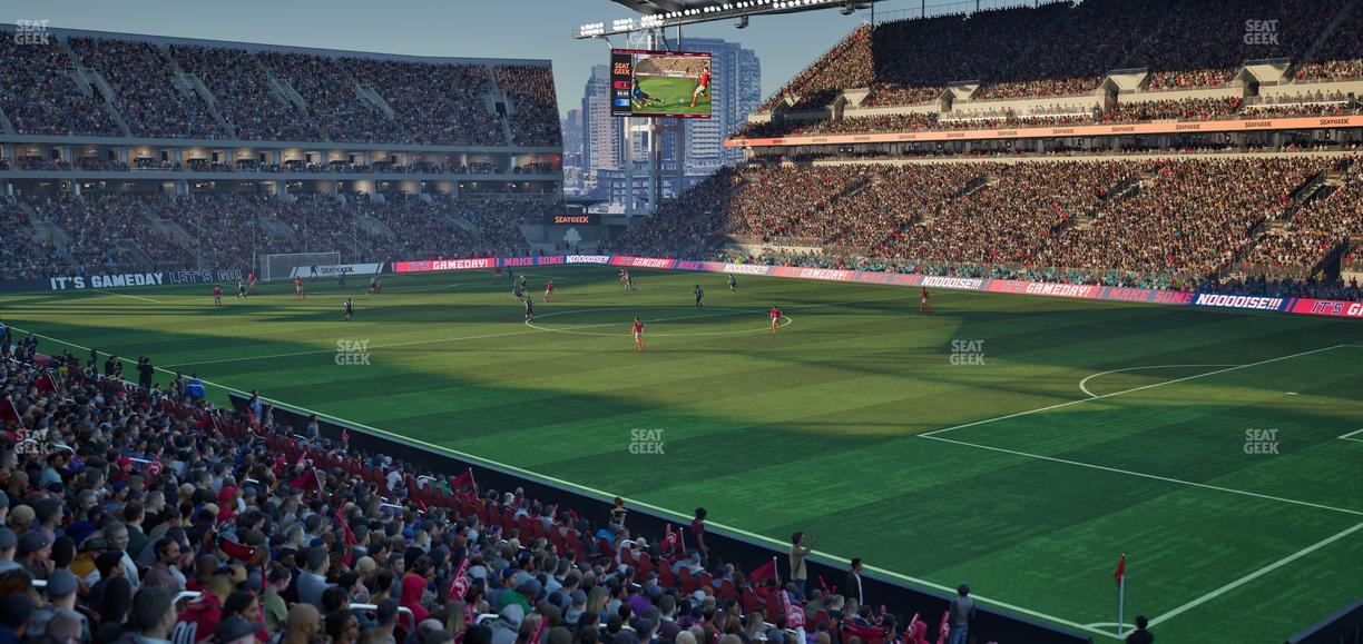 BMO Field - Section West Suite 3 Seat View