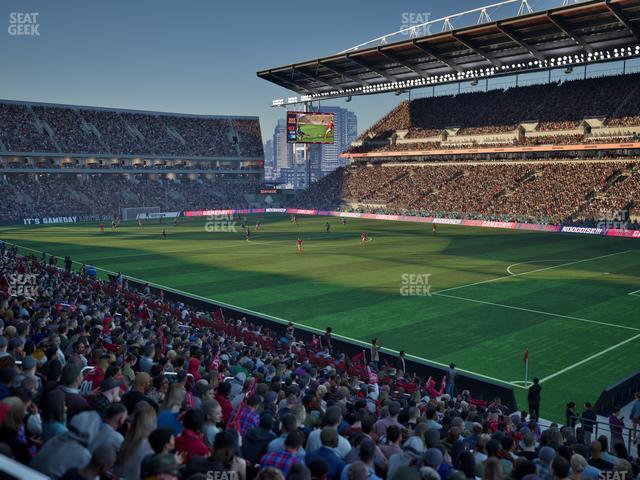BMO Field - Section West Suite 3 Seat View