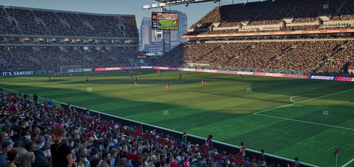 BMO Field - Section West Suite 4 Seat View