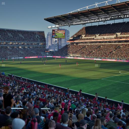 BMO Field - Section West Suite 4 Seat View