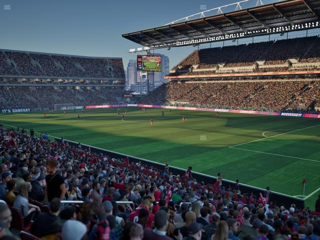 BMO Field - Section West Suite 4 Seat View