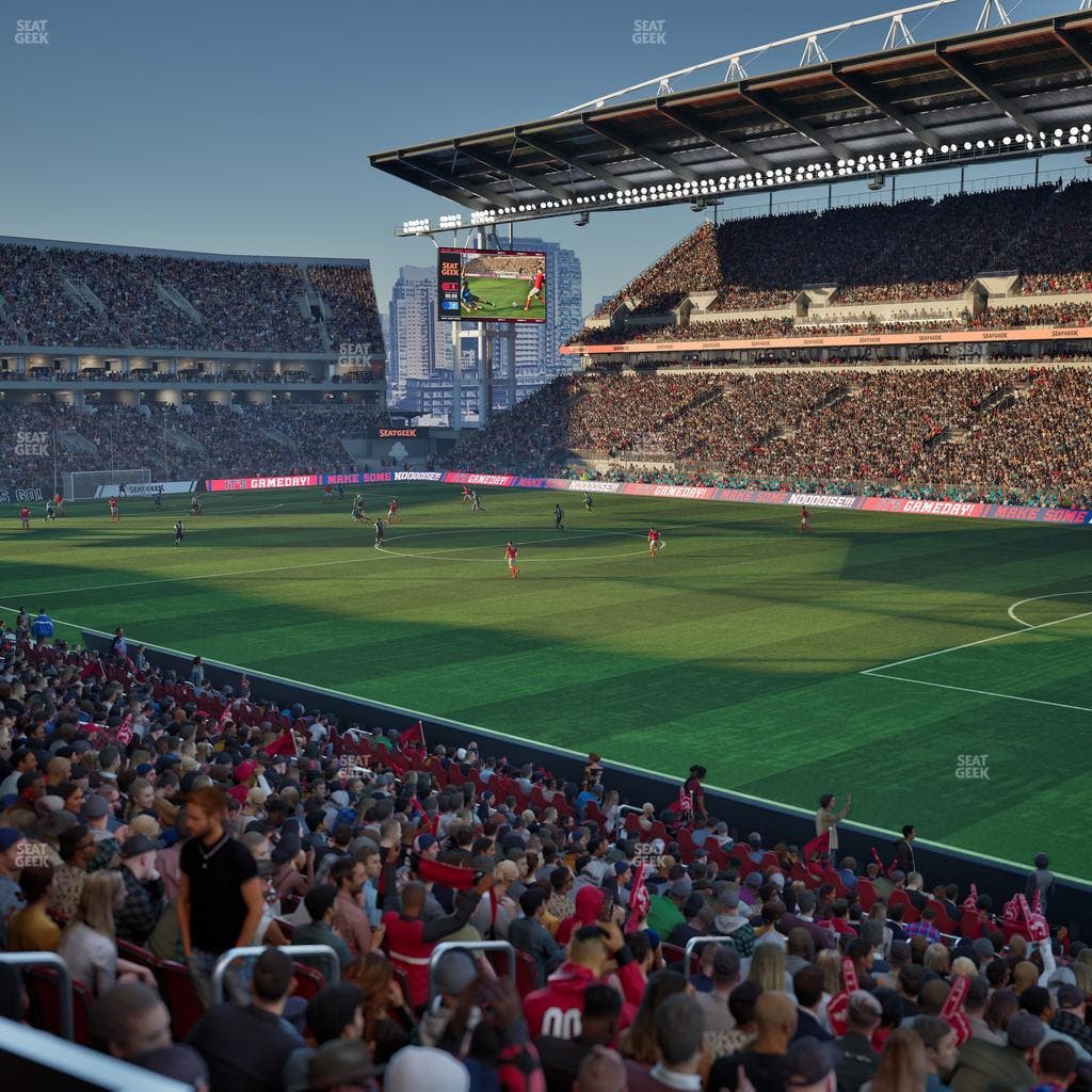 BMO Field - Section West Suite 4 Seat View