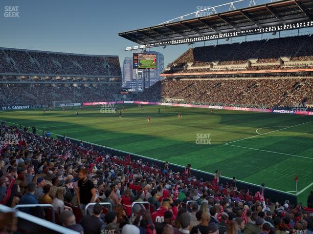 BMO Field - Section West Suite 4 Seat View