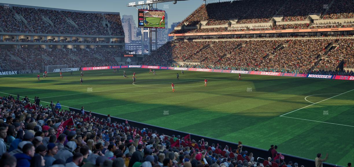 BMO Field - Section West Suite 5 Seat View