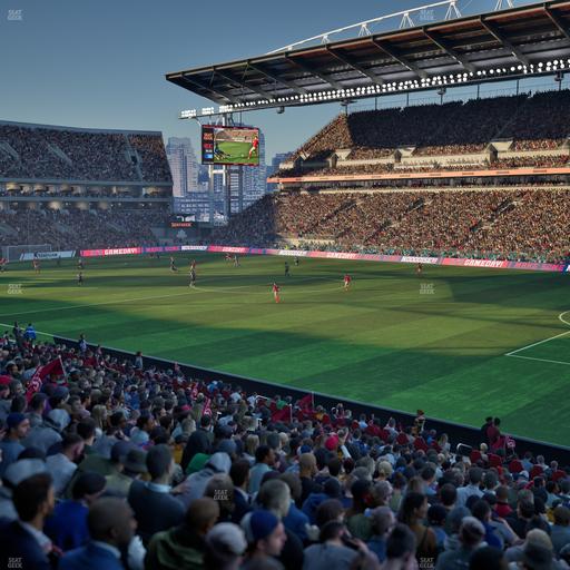 BMO Field - Section West Suite 5 Seat View