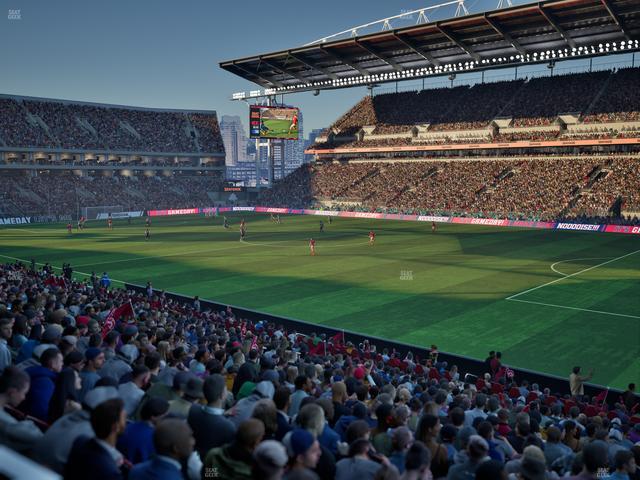 BMO Field - Section West Suite 5 Seat View