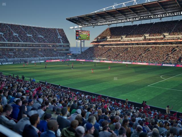 BMO Field - Section West Suite 5 Seat View