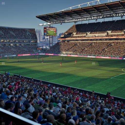 BMO Field - Section West Suite 5 Seat View